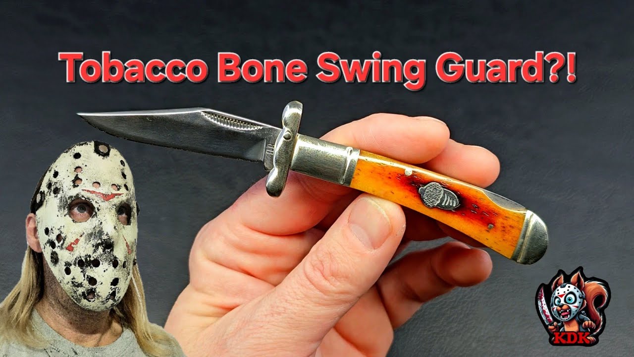 Rough Ryder Tobacco Bone Swing Guard Lockback Unboxing!