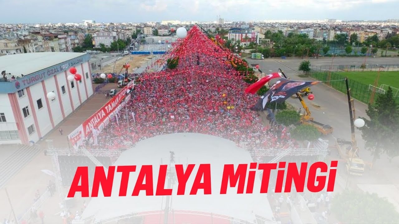19 Haziran 2018 | Antalya Mitingi | Muharrem İnce - T.C. Cumhurbaşkanı Adayı