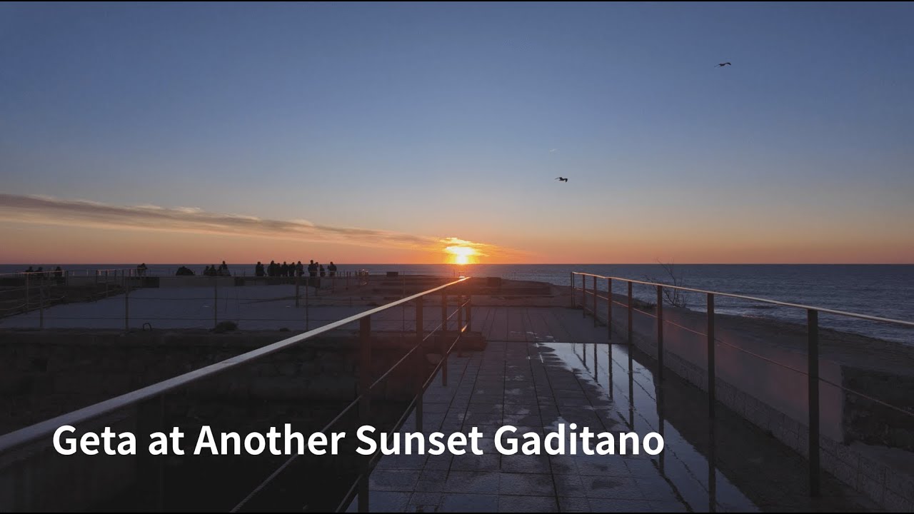 Geta Sandals at Another Sunset in Cádiz