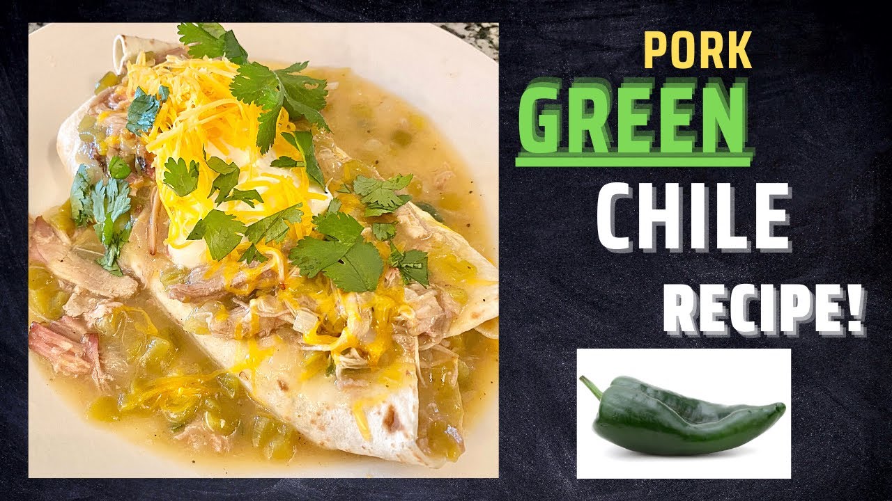 DELICIOUS Pork Green Chile Recipe! Easy Green Chile Stew | Pulled Pork Recipes!