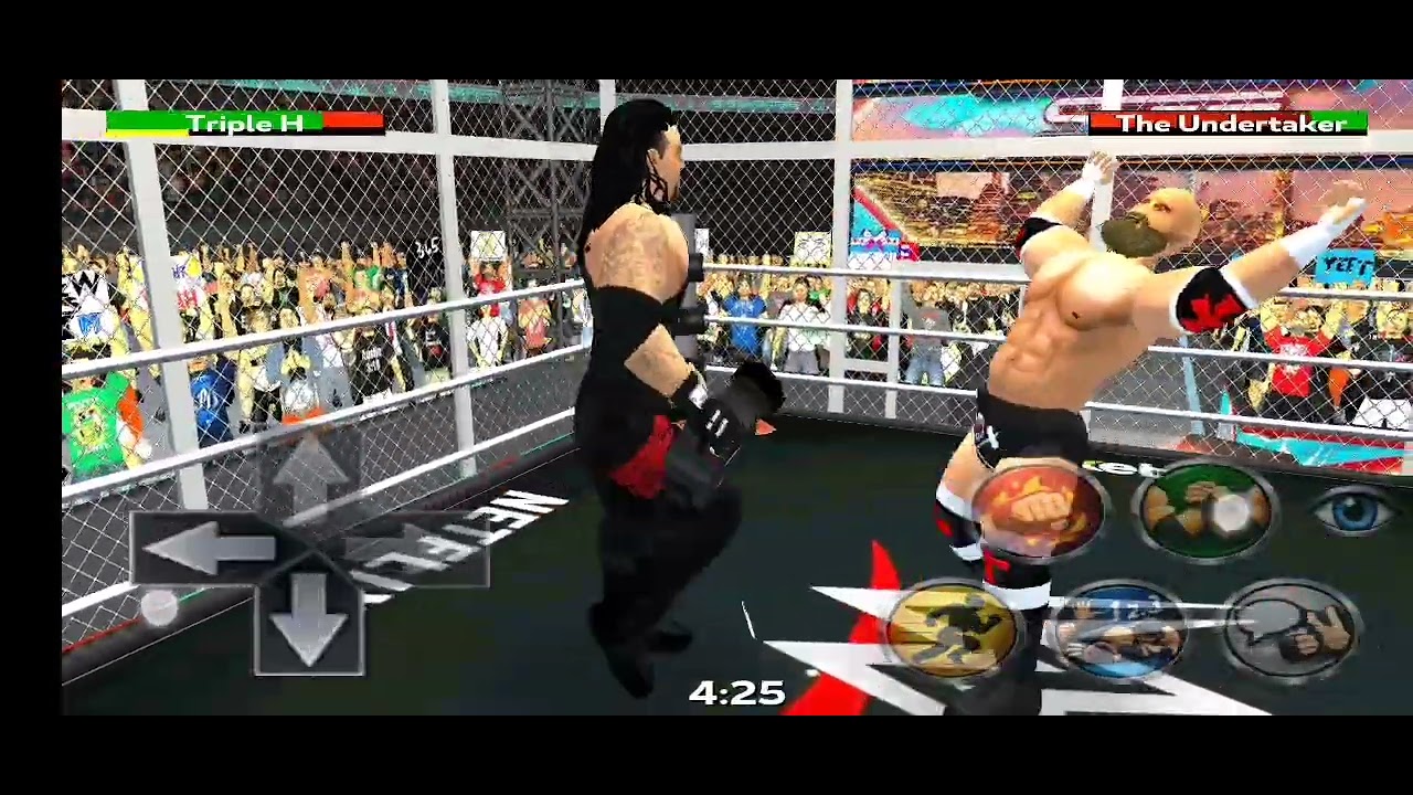 Hhh vs undertaker hell in a cell match wr3d 2k26