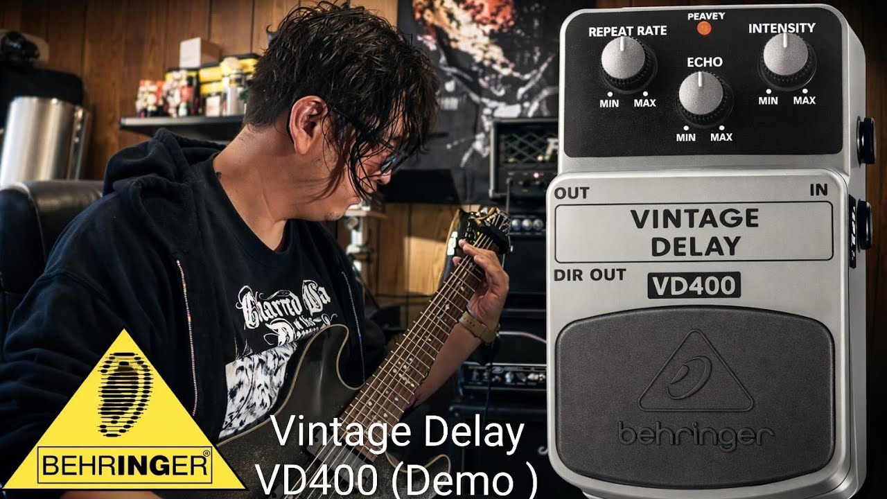 BEHRINGER VINTAGE DELAY VD400 - Demo