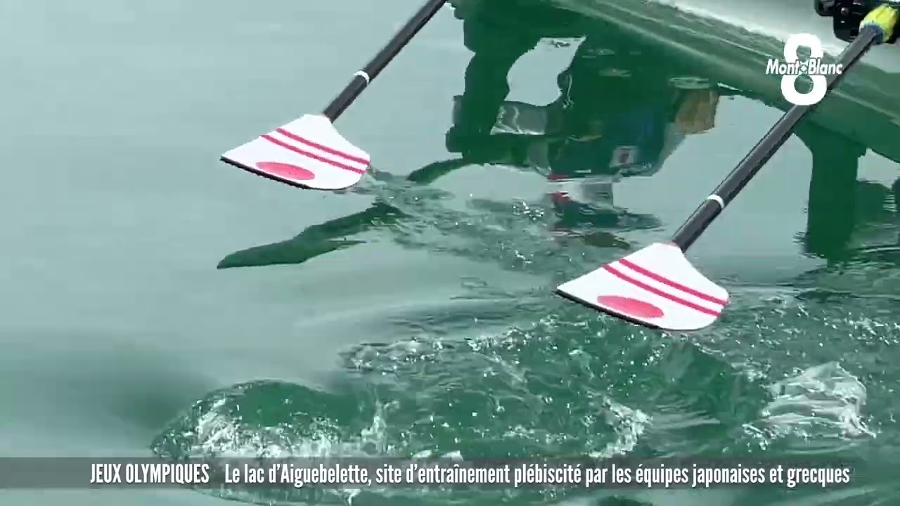 Le lac d'Aiguebelette, terre d'entraînement pour le Japon et la Grèce