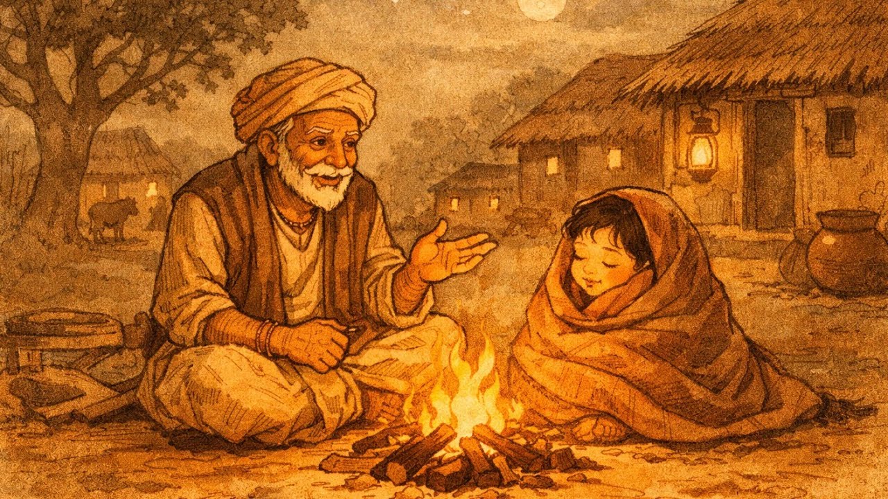कहानी अच्छी नींद के लिए | सर्द रात: डाकुओं का डेरा | adult storytelling for sleep in hindi 