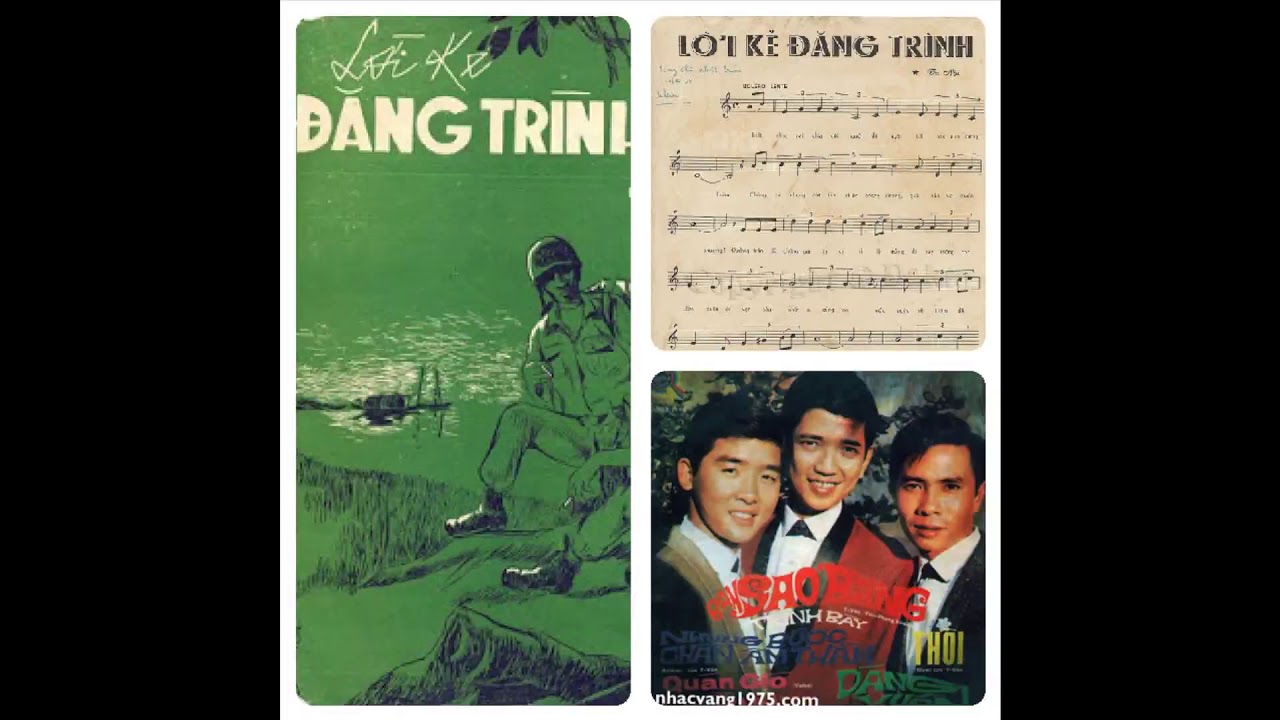Lời kẻ đăng trình  -  Tam ca Sao Băng