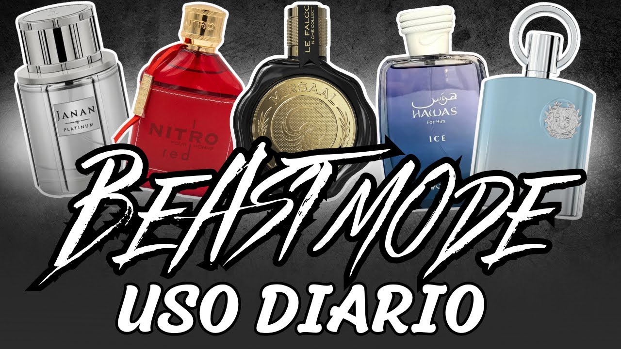 Top Perfumes Árabes Beastmode para Uso Diario | Fragancias masculinas Potentes y Duraderas