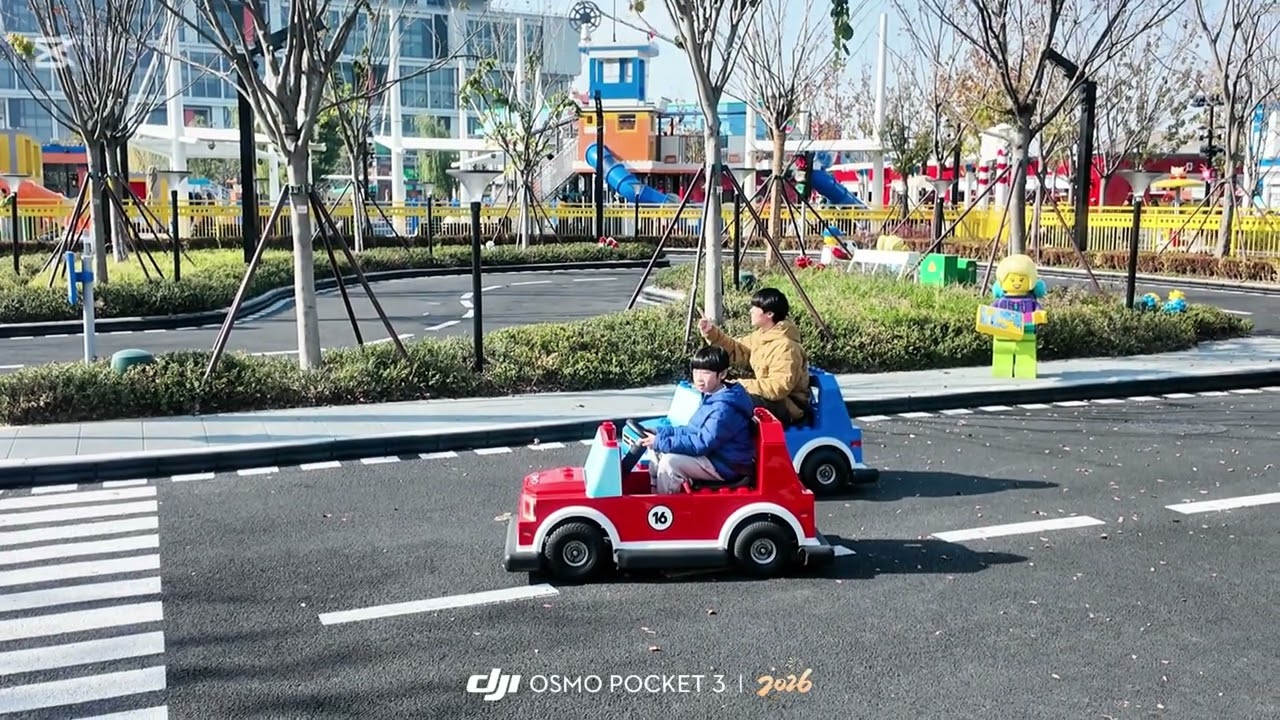 上海legoland小跑車