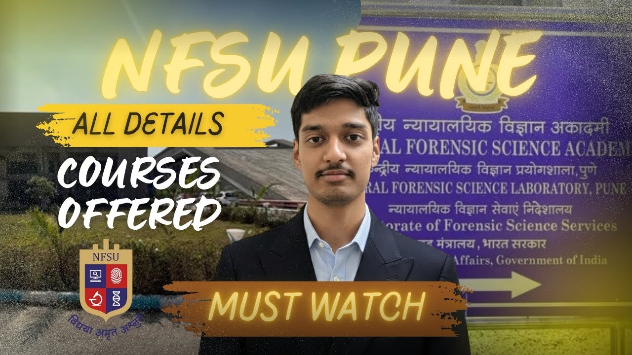 👉 NFSU Pune Campus | Courses, Admission, Infrastructure ✅ | Complete Guide 2026