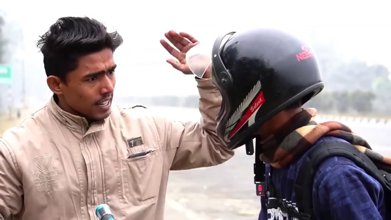 Nazim Waseem Jain challan police very funny video