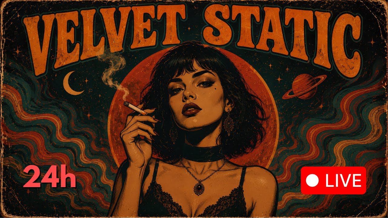24/7 Dark Jazz & Cinematic Trip-Hop Radio ☾ Music for Sleepless City Nights ☾ NEON CONFESSION