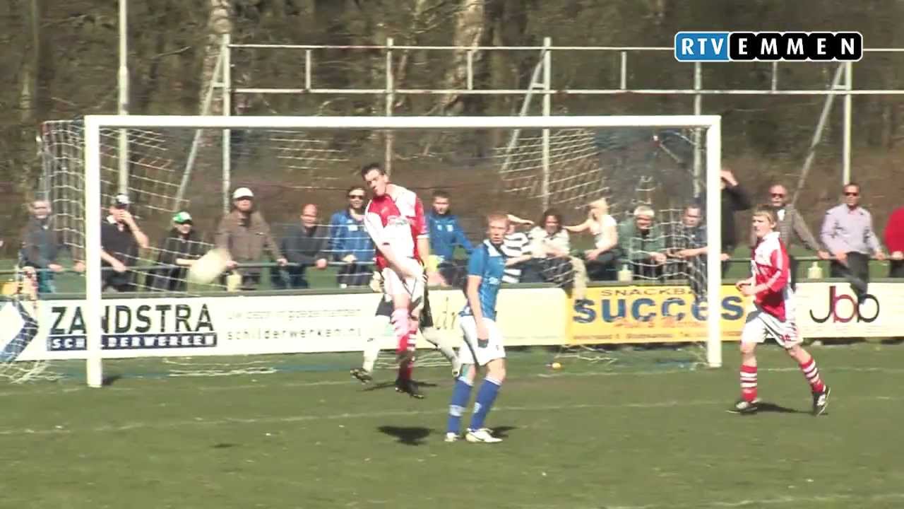 RTV Emmen - Voetbalwedstrijd SC Stadskanaal tegen VV Titan