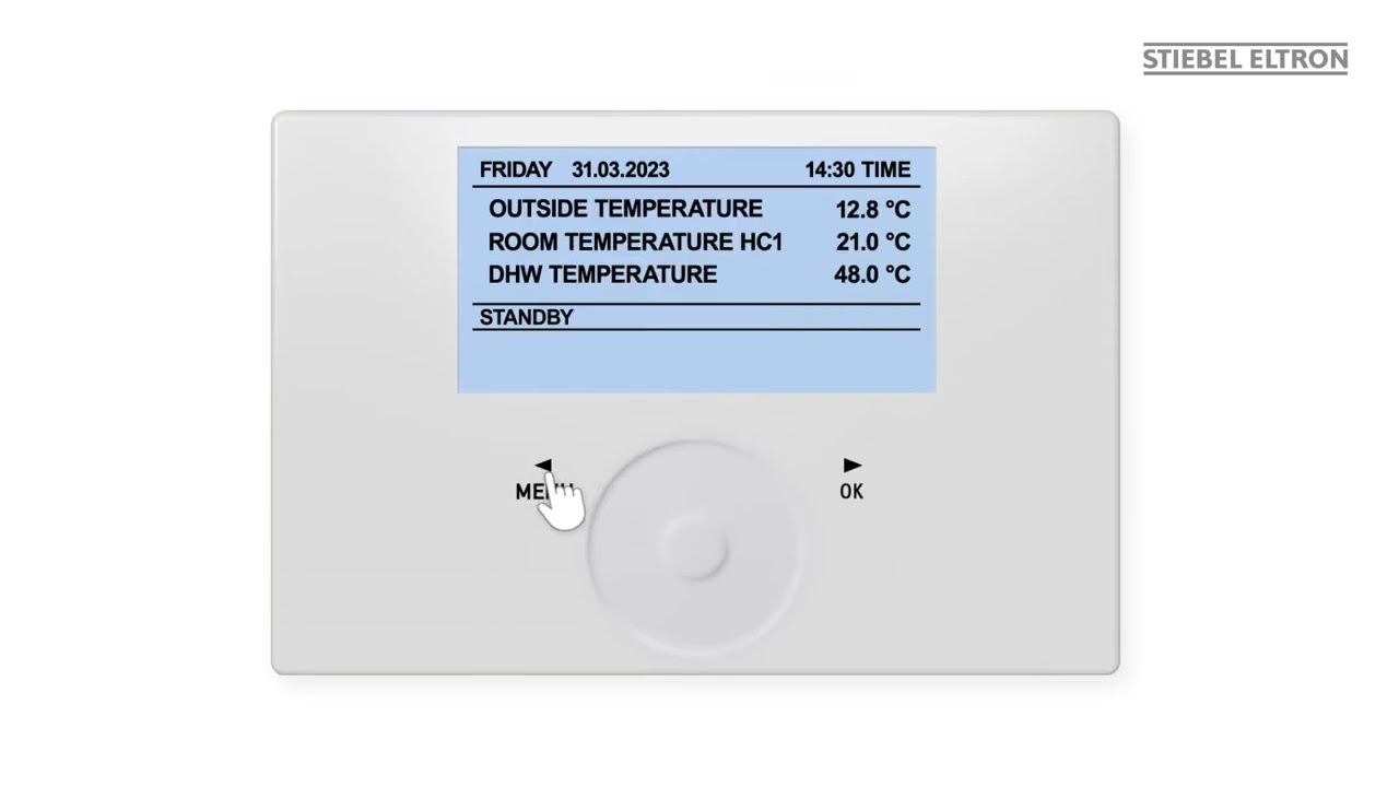 STIEBEL ELTRON LWZ: Set operating modes