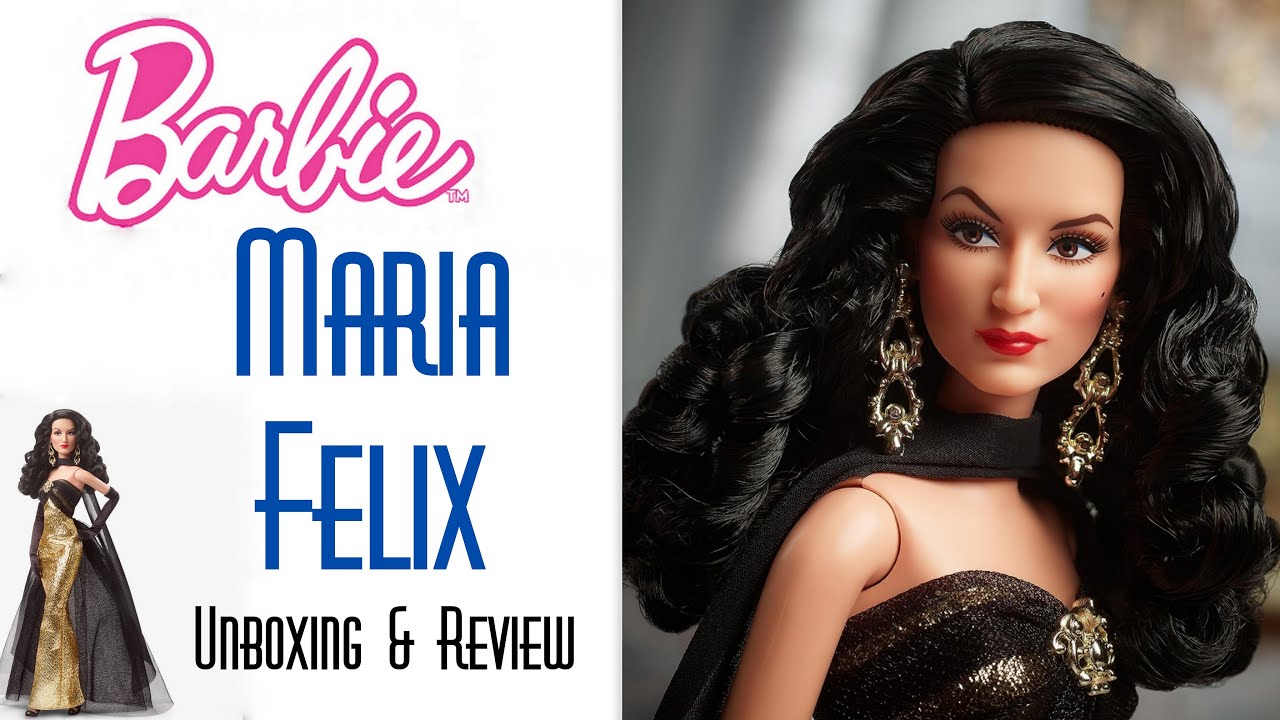 🎭 MARIA FELIX BARBIE SIGNATURE TRIBUTE COLLECTION DOLL ⭐ NEW SCULPT 👑 ECW 🌎 UNBOXING & REVIEW MATTEL