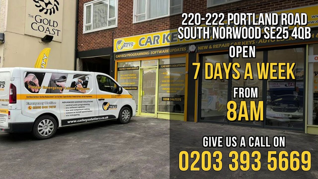 Car Keys Solutions - South London Store and Workshop