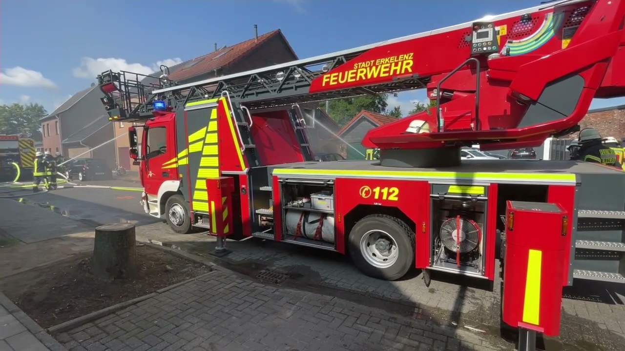 Erkelenz Bellinghoven - Wohnhausbrand
