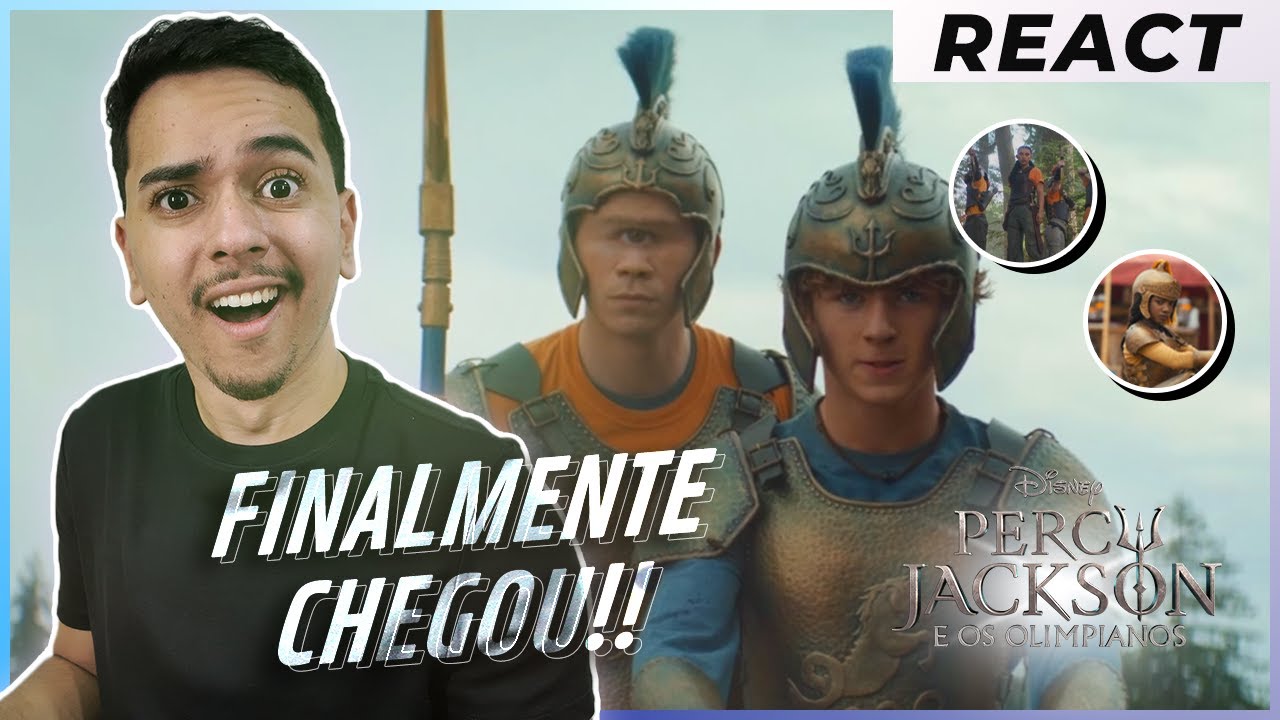React 2ª temporada de PERCY JACKSON | Ep 1 e 2