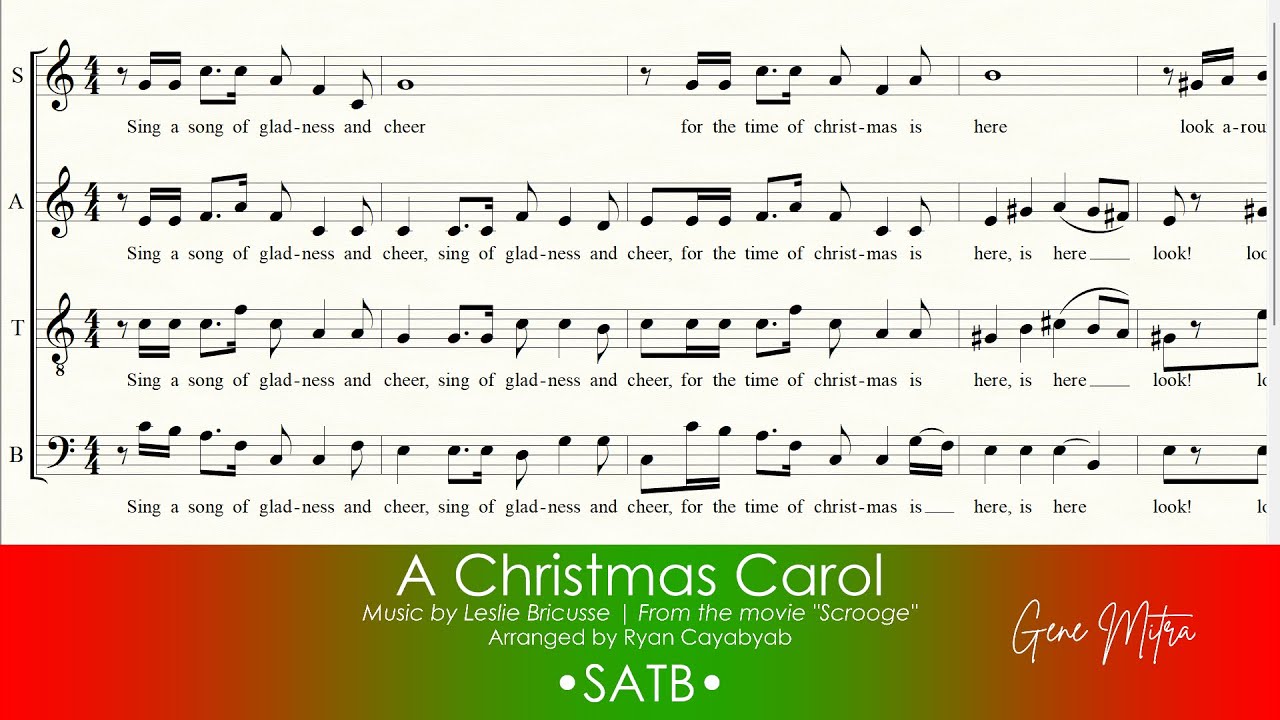 A Christmas Carol • SATB