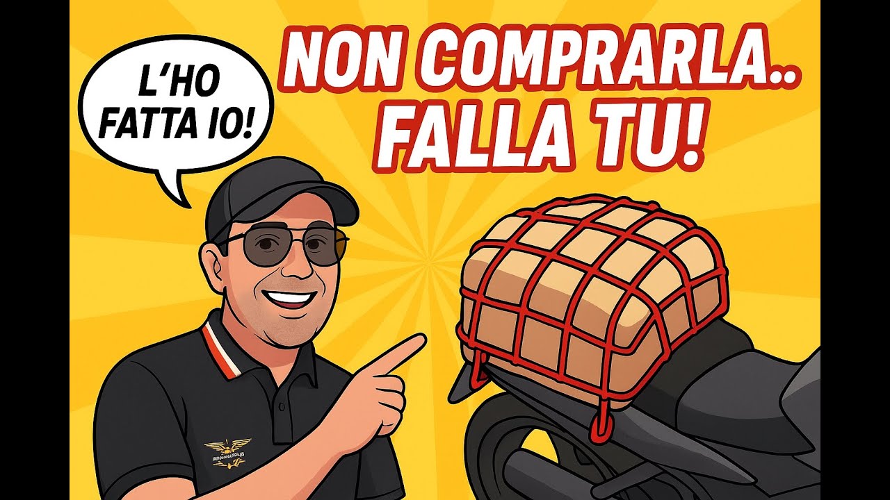 Come costruire la tua rete elastica per moto – tutorial fai da te