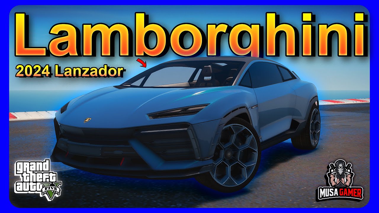 Как установить Lamborghini Lansador 2024 года в GTA 5 | Моды для GTA 5 на ПК 2026 года | Musa Gamer