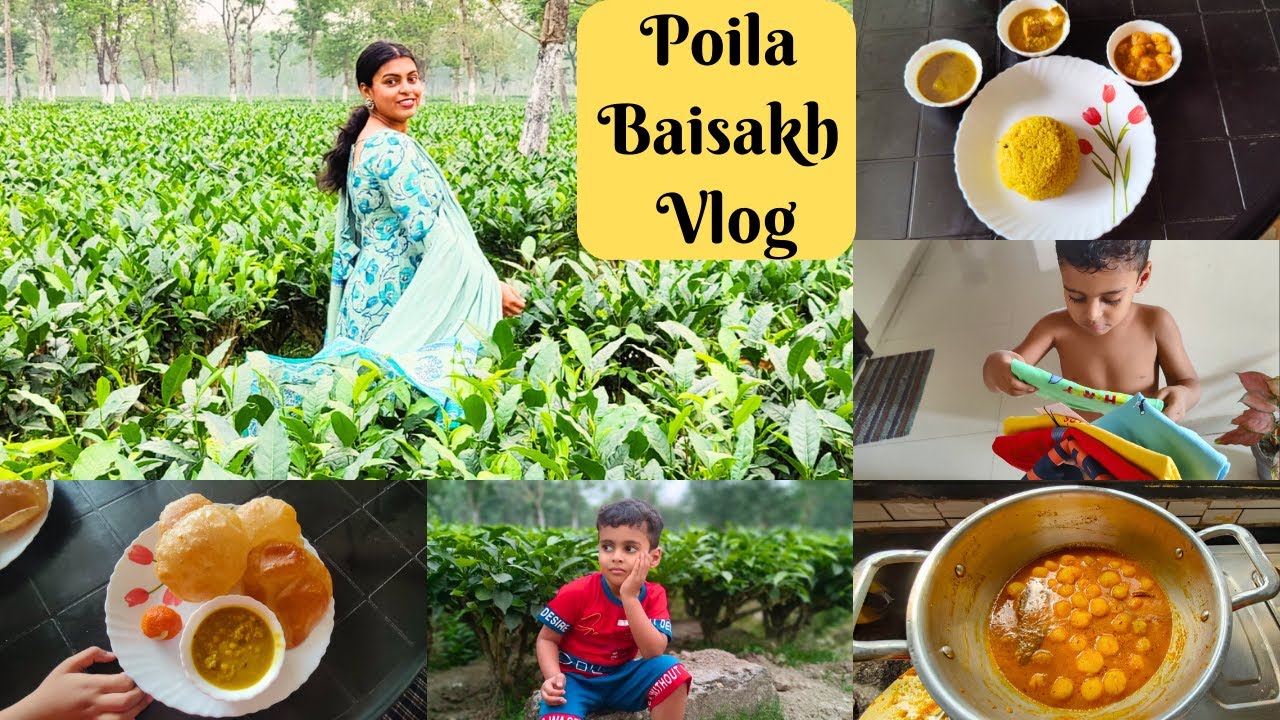 Poila Baisakh Vlog - Special Bengali Breakfast & Special Lunch with Full Recipes