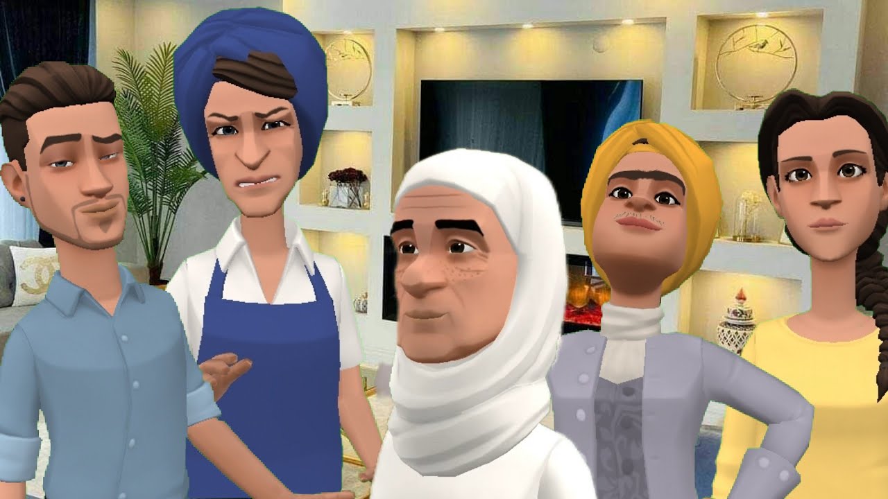 الشاعلة فرحانة بعرايساتها وتهنات بضرتها🫣 ومحجوبة مازال شادة فعروستها🤔