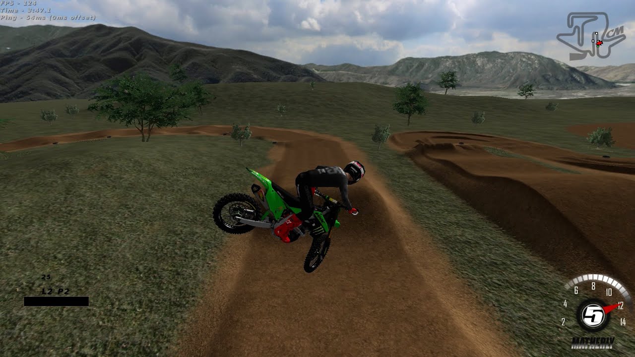 я сделал лучший трек в MX Simulator