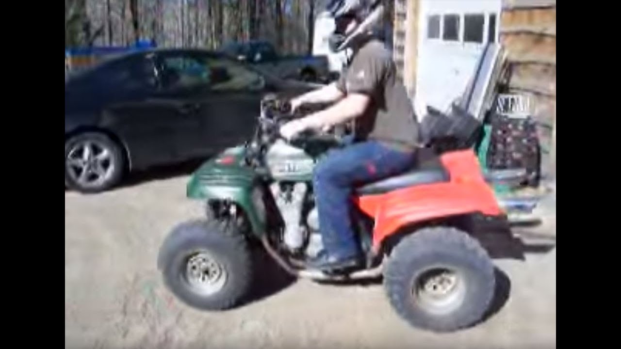 4 cylinder ATV, can it wheelie?
