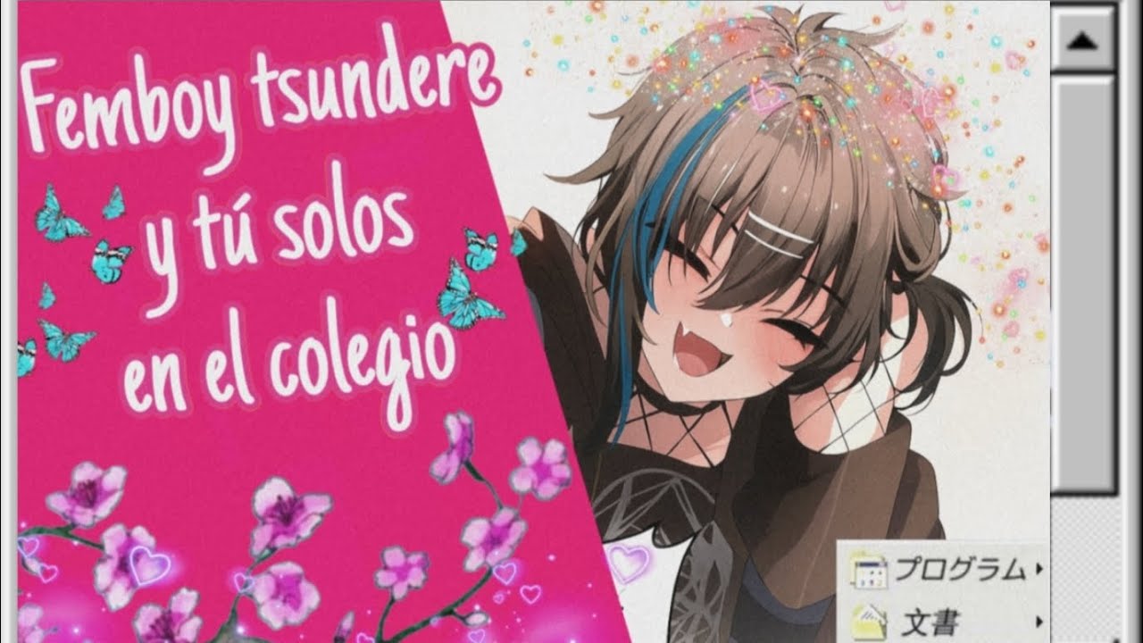 ASMR | Femboy Tsundere y tú solos en el colegio • MallowBunnASMR (RESUBIDO)