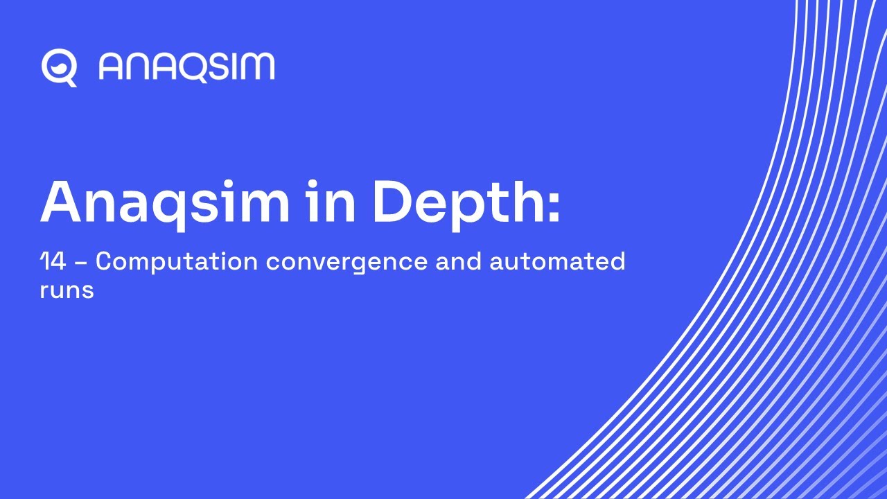 14 - Automating runs and checking convergence
