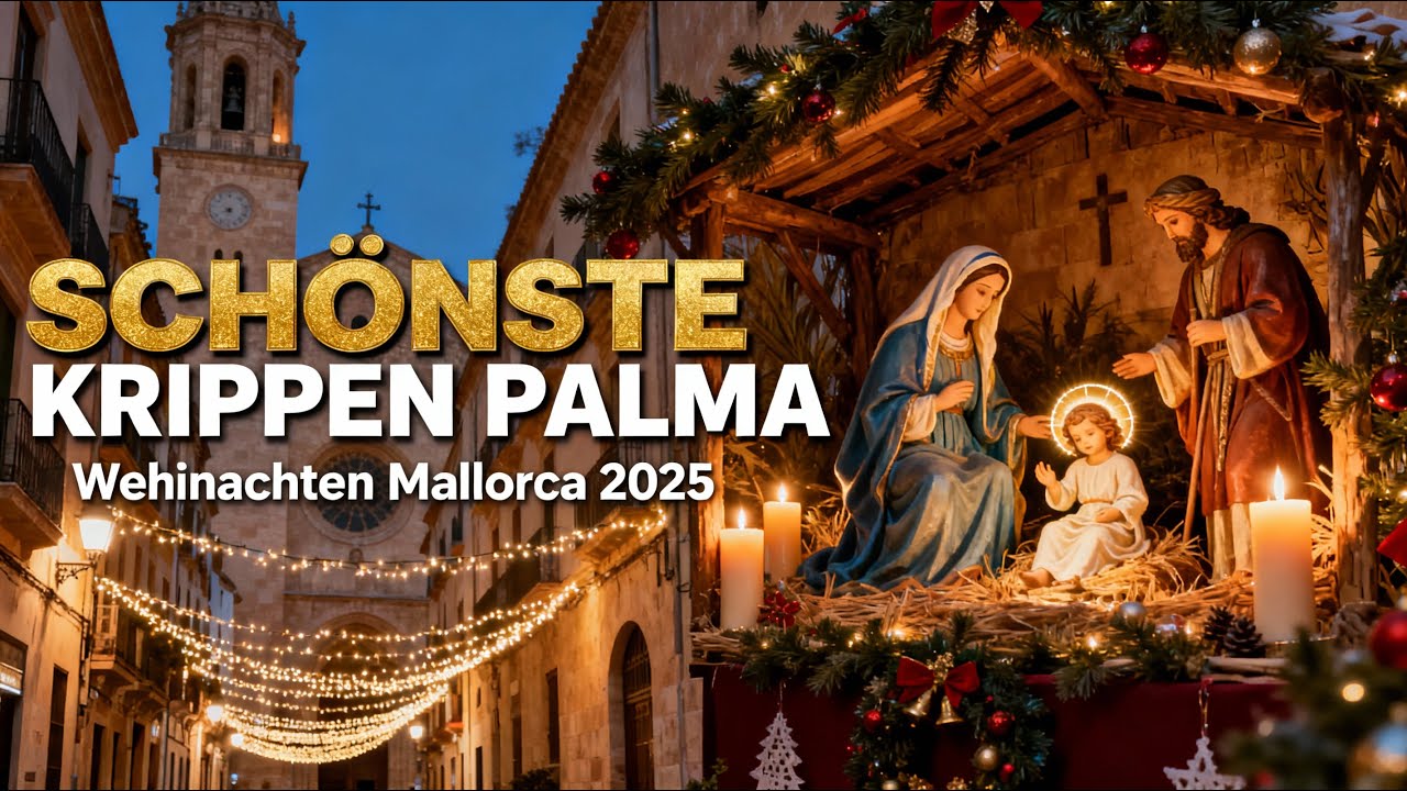 Die schönsten Krippen in Palma de Mallorca 2025 🎄✨