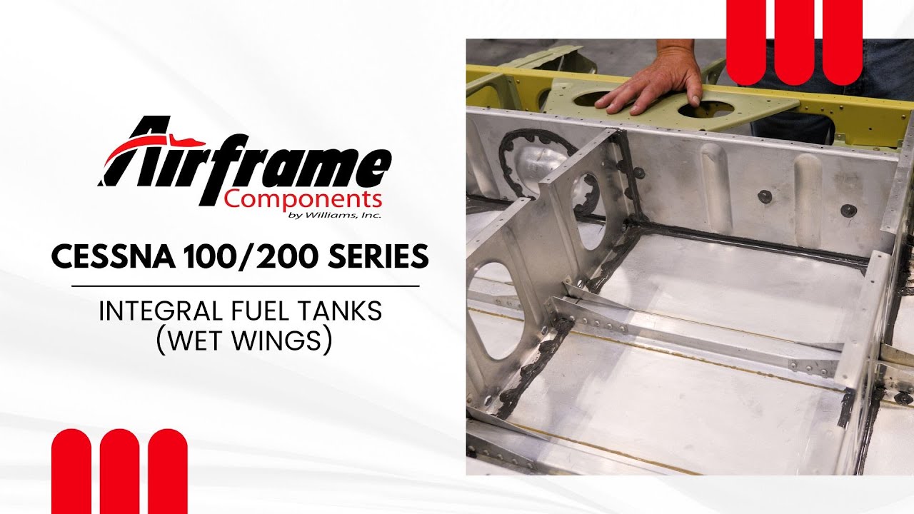 Cessna Integral Fuel Tanks (Wet Wings) Refurbish