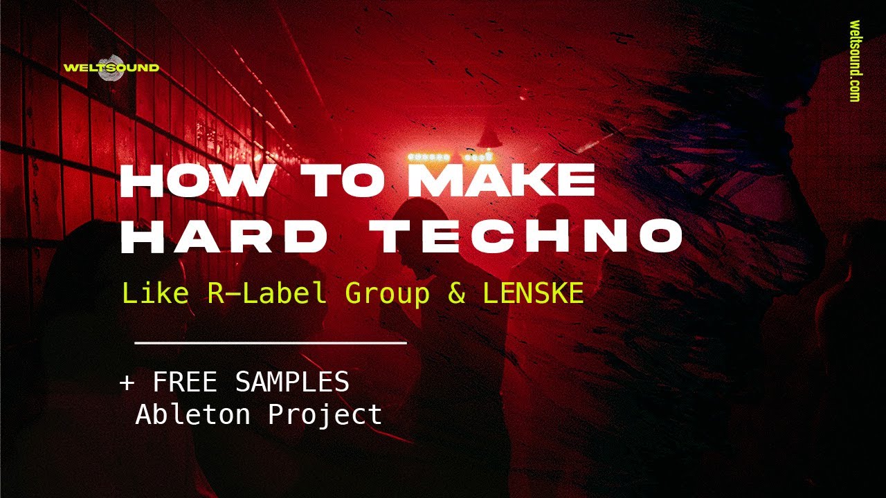How to: Make Hard Techno like R-Label Group, Lenske, Klangkuenstler, Kobosil...