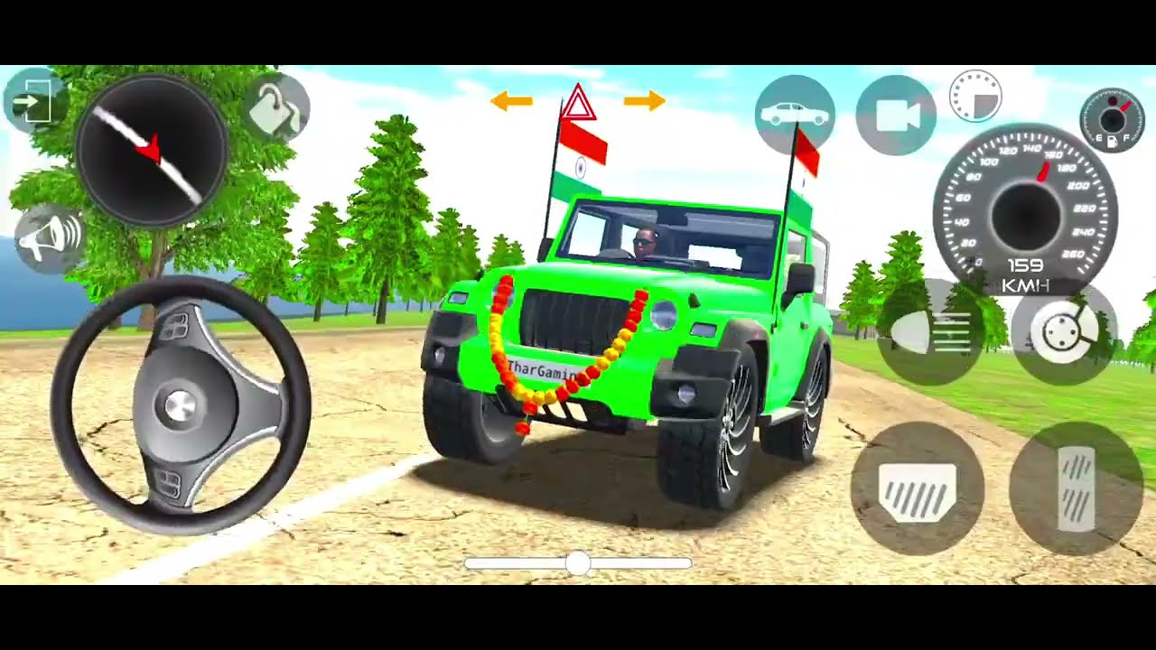 😈Dollar (Song) Modified Mahindra Thar👿 || Indian Cars Simulator 3D Game || Android Gameplay2