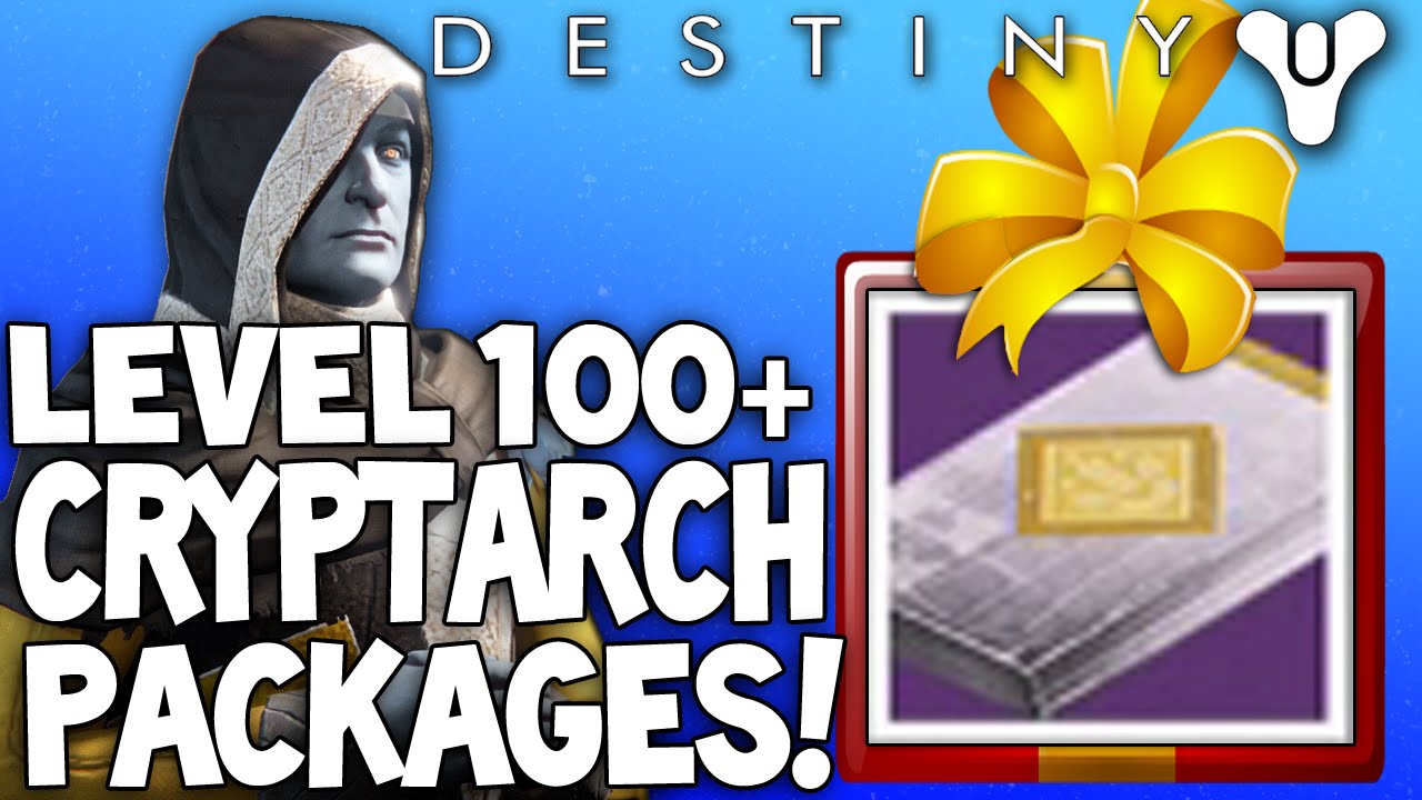 Destiny: Cryptarch Rank 100+ / Legendary Postmaster Package Openings