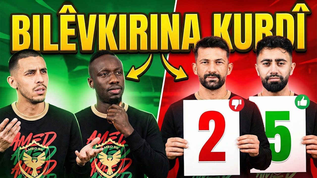 Kürtçe Telafuz Yarışması! -  Diagne & Dimitrov