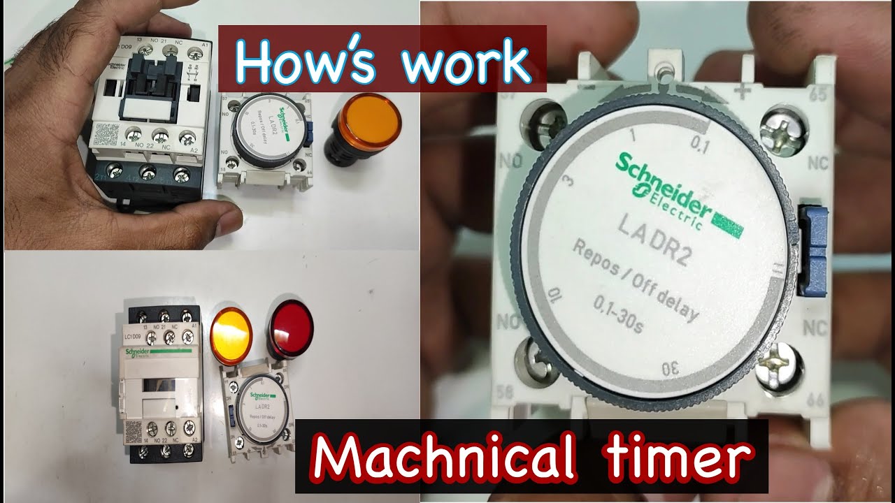 Schneider  lADR2  off delay timer