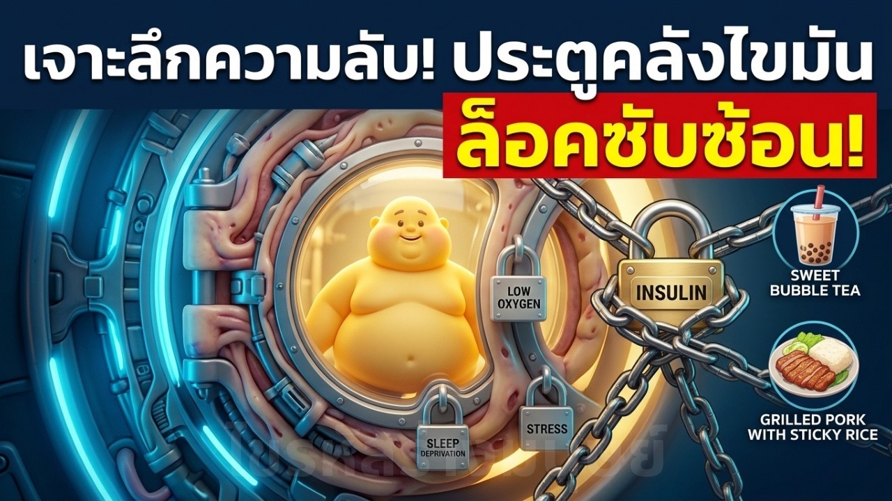 ทลายกำแพง 20 นาที! ทำไมร่างกายถึง (ยังไม่) ดึงไขมันมาใช้? | ไขรหัสร่างมนุษย์