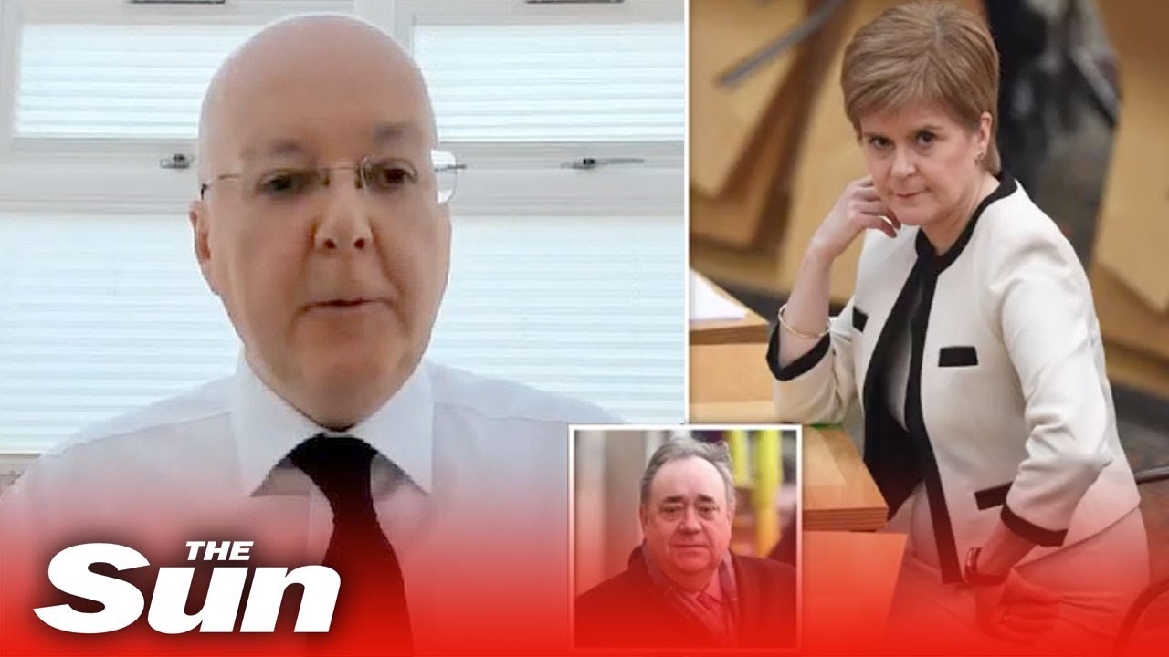 Sturgeon's 'shifty' husband accused of being 'coached' off screen at Salmond inquiry