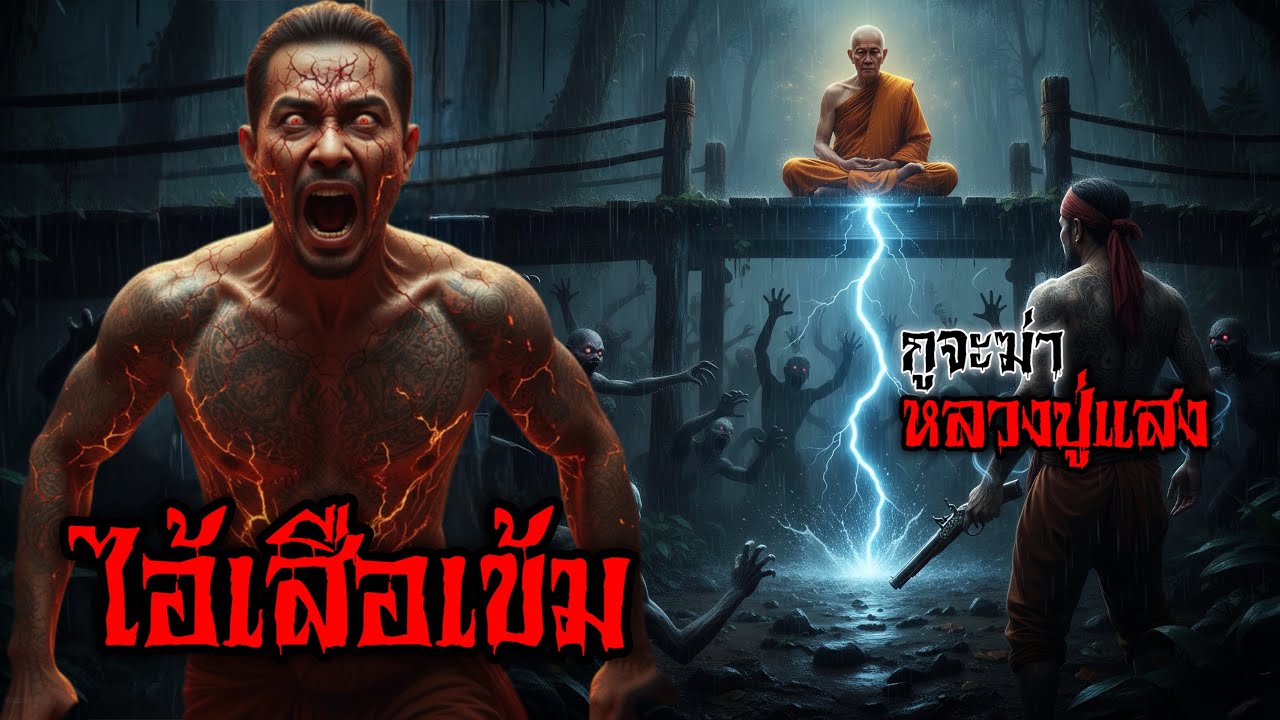 หลวงปู่แสง ปะทะ ไอ้เสือเข้ม จอมโจรอาคม | เรื่องเล่าเขย่าปอด