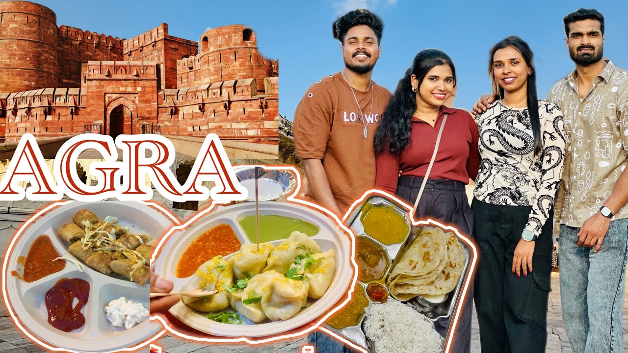 Day:1 EXPLORING AGRA😁🤗/food exploring /site seeing enjoying with friends ❤️
