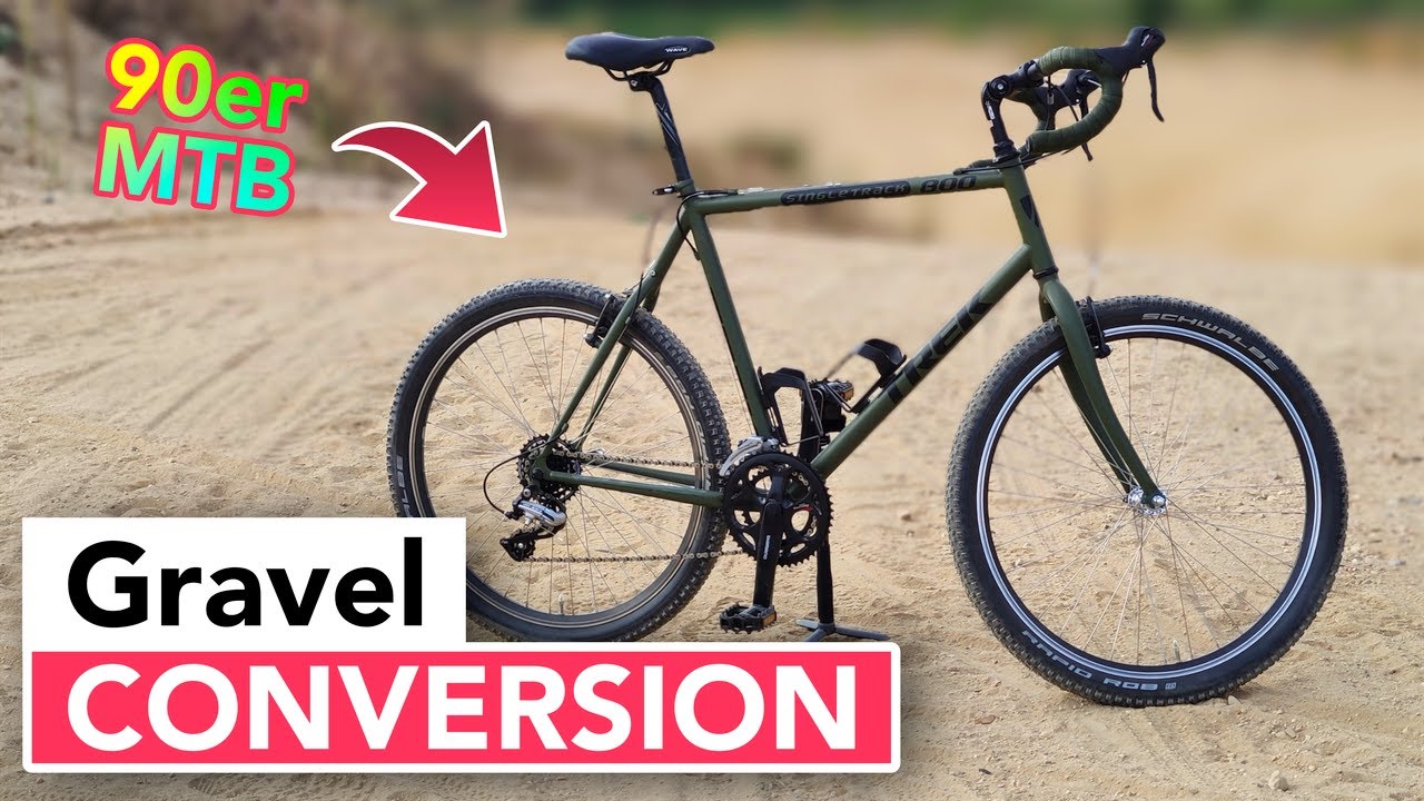 Vom 90er Mountainbike zum Gravelbike: Trek Singletrack 800 Umbau-Projekt 🚴‍♂️ | Gravel Conversion