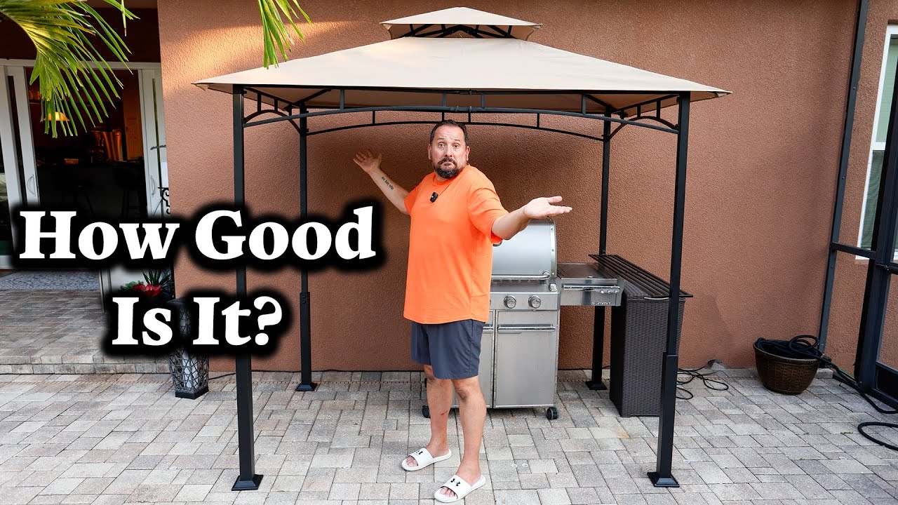 Grill Master's Secret WEAPON! ABCCANOPY Grill Gazebo Canopy Review (Must Have!)