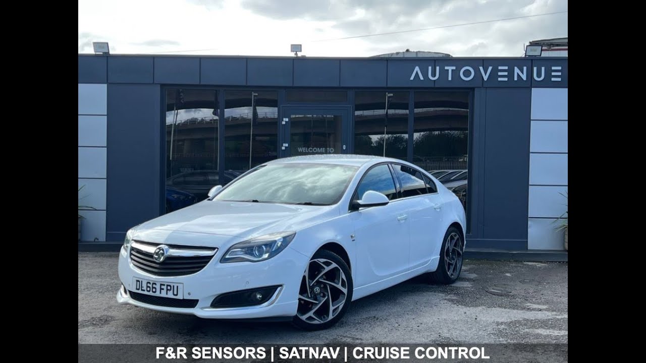 VAUXHALL INSIGNIA 2.0 CDTi ecoFLEX SRi VX Line Nav Hatchback 5dr Diesel Manual Euro 6 (s/s) (170 ps)