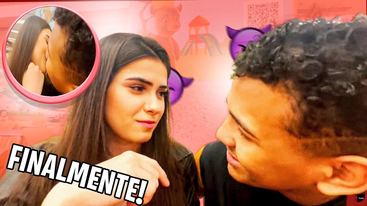O INCRÍVEL PRIMEIRO BEIJO DO BETO COM ELA! *quase que não acontece!