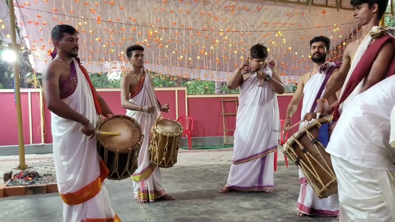 Chende @ Bikadi #indianmusic #chende #beats #temple