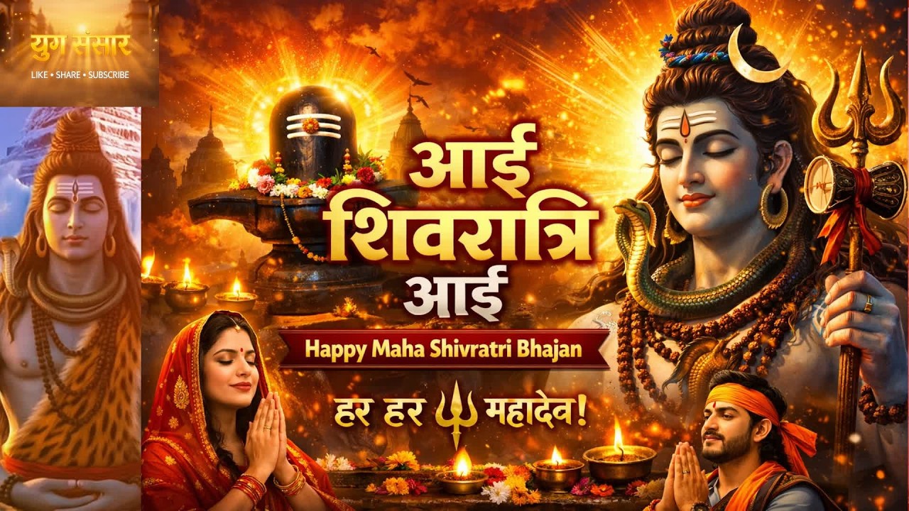 आई शिवरात्रि आई | Happy Maha Shivratri Bhajan 2026 | Bhole Nath Special Song | Shiv Bhakti Geet
