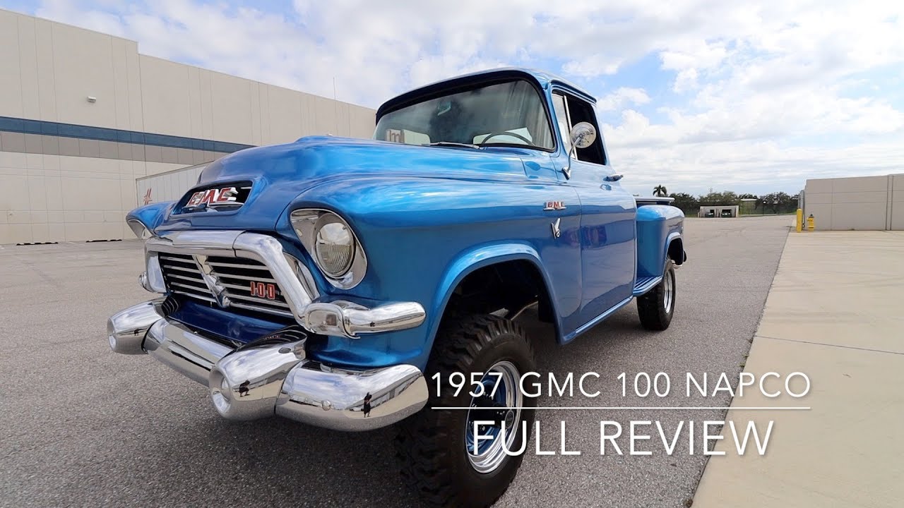 1957 GMC 100 Napco 4x4 Full Review, Walkthrough, Test-drive