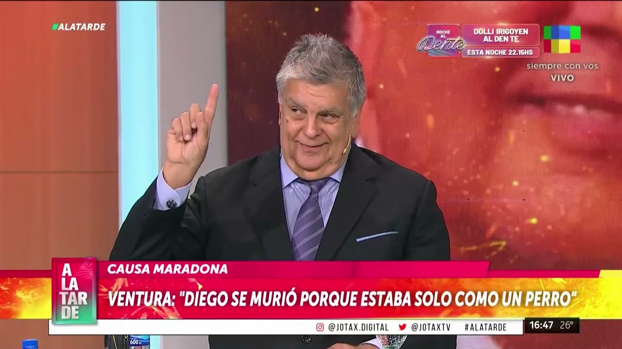 Luis Ventura le responde a Dalma y Gianinna Maradona tras los posteos en redes
