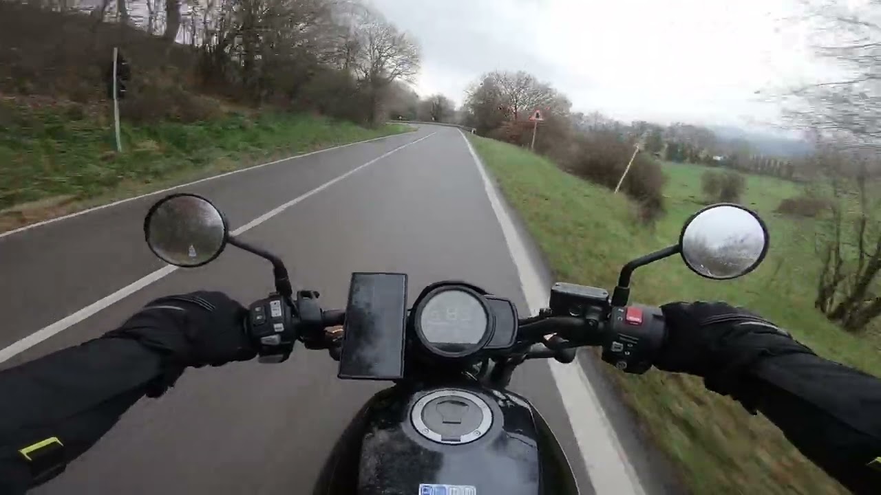 Honda Rebel 1100 DCT - Ep.1 Let's begin - POV - Engine audio no voice