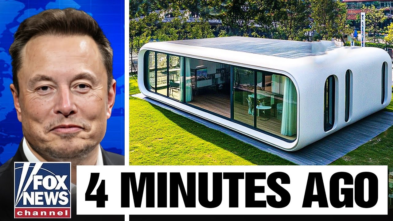 IT HAPPENED! Elon Musk’s $10,000 House FINALLY Hitting The Market